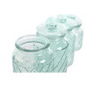 4 Tubs Home ESPRIT Blue Crystal 1,4 L 11 x 11 x 25,5 cm