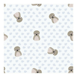 Cot Flat Sheet Cool Kids Tere 120 x 180 cm