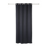 Curtain Atmosphera Dark grey Grey 260 x 140 cm