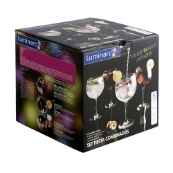 Cocktail Set Luminarc Multicolour Glass 6 Pieces