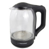 Kettle Esperanza EKK025K  Black Multicolour Glass Plastic 1500 W 1,7 L