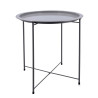 Side table Vinthera Moa Steel 47 x 50 cm Grey Metal