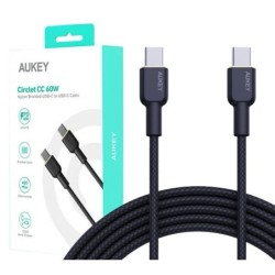 USB-C Cable Aukey CB-NCC2 Black 1,8 m