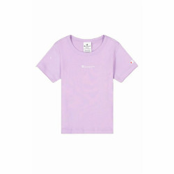 Child's Short Sleeve T-Shirt Champion Crewneck Lavendar