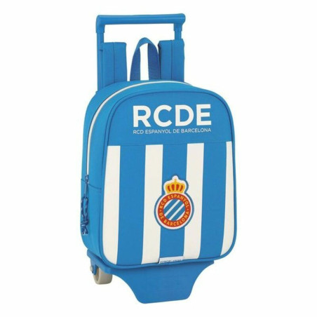 School Rucksack with Wheels 805 RCD Espanyol 611753280 Blue White