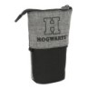 Pencil Holder Case Harry Potter House of champions Black Grey 8 x 19 x 6 cm