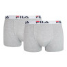 Men's Boxer Shorts Fila Sportswear Grey