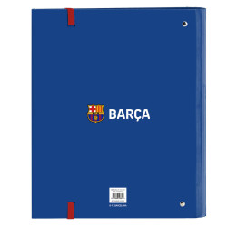 Ring binder F.C. Barcelona Blue Maroon 27 x 32 x 3.5 cm