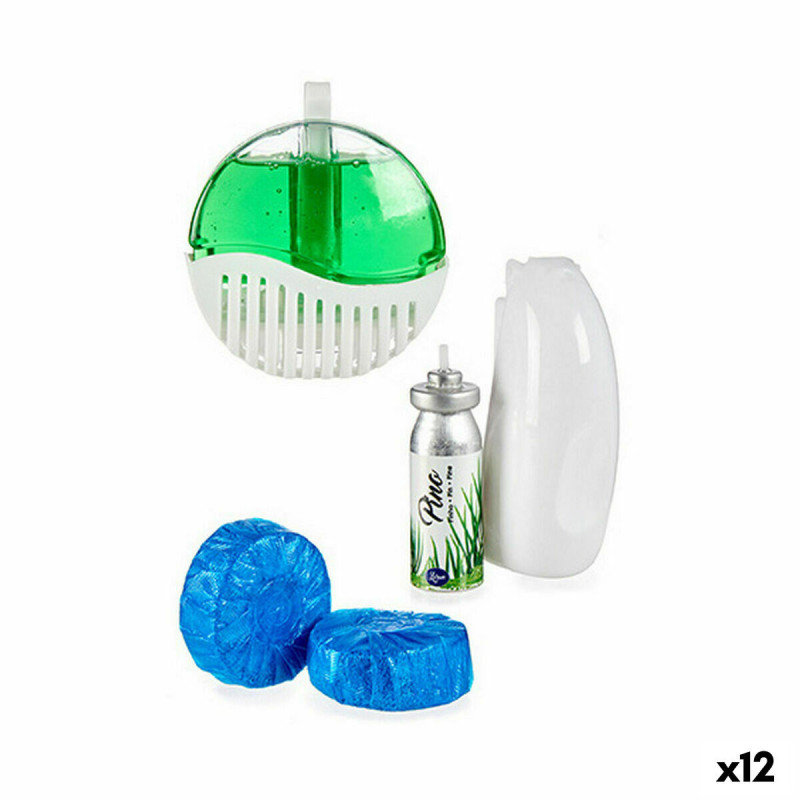 Air Freshener Set Baths Pinewood (12 Units)