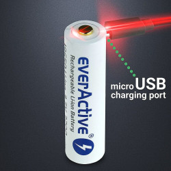 Rechargeable Battery EverActive FWEV1865032MBOX 3200 mAh 3,7 V 18650