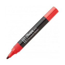 Set of Markers Sharpie M15 Red 2 mm Permanent 12 Pieces