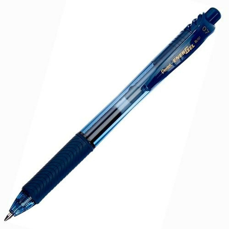 Pen Pentel EnerGel Dark blue 0,7 mm (12 Pieces)