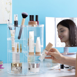 Rotating Make-up Organiser Rolkup InnovaGoods