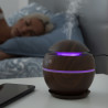 Mini Humidifier Scent Diffuser Dark Walnut InnovaGoods