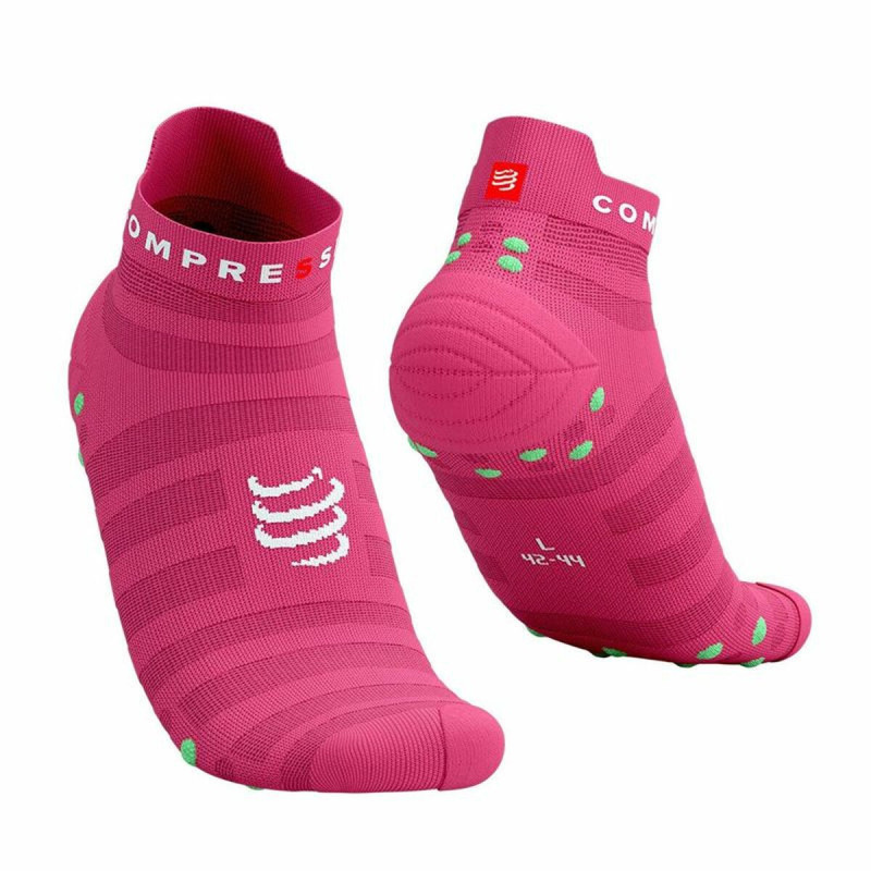 Sports Socks Compressport Pro Racing Dark pink