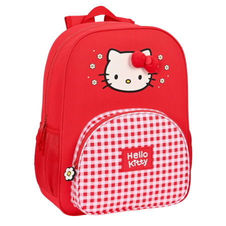 School Bag Hello Kitty Spring Red (33 x 42 x 14 cm)