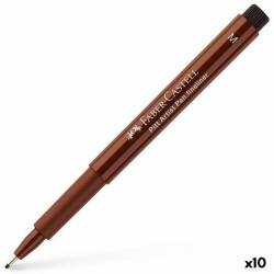 Permanent marker Faber-Castell Pitt Artist Brown (10 Units)