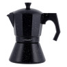 Italian Coffee Pot Feel Maestro MR-1667-6 Black Granite Aluminium 300 ml 6 Cups