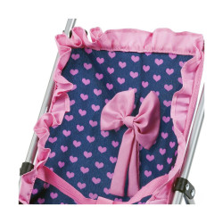 Doll Stroller Reig Umbrella Blue Pink Spots