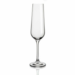 Champagne glass Belia Bohemia Transparent Glass 6 Units (20 cl)