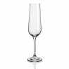 Champagne glass Belia Bohemia Transparent Glass 6 Units (20 cl)