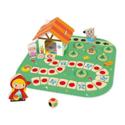 Educational Game Goula Little Red Ridding Hood 9 Pieces