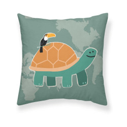 Cushion cover Kids&Cotton Maui A White 50 x 50 cm