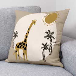 Cushion cover Kids&Cotton Mael A Beige 50 x 50 cm