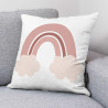 Cushion cover Kids&Cotton Lavi A Pink 50 x 50 cm Rainbow