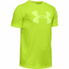 Children’s Short Sleeve T-Shirt Under Armour Tech Big Logo Yellow