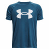 Child's Short Sleeve T-Shirt Under Armour Big Logo Blue