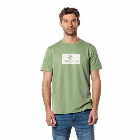 Men’s Short Sleeve T-Shirt Rip Curl Hallmark Green