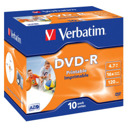 DVD-R Verbatim 43521 (10 Units)