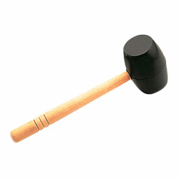 Rubber Mallet Rubi 65905 Black 500 g