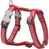 Dog Harness Red Dingo STYLE UNION JACK FLAG 45-66 cm Red 36-59 cm