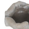 Planter Grey Cement Hand 24 x 22 x 12 cm