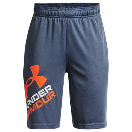 Sport Shorts for Kids Under Armour Prototype 2.0 Logo Blue