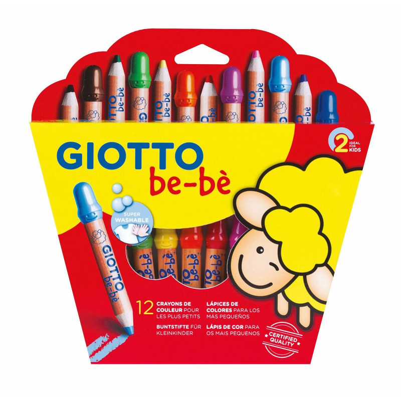 Colouring pencils Giotto be-bè Multicolour