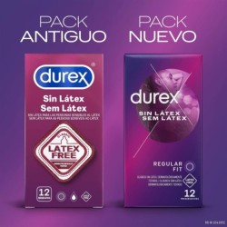 Latex-Free Condoms Durex Sin Latex 12 Units