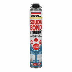 Foam Soudal SoudaBond Turbo Polyurethane Gun 750 ml