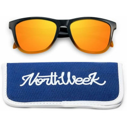 Unisex Sunglasses Northweek Gradiant Ø 47 mm Black Orange