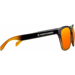 Unisex Sunglasses Northweek Gradiant Ø 47 mm Black Orange