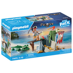 Playset Playmobil Crocodile Pirate 59 Pieces