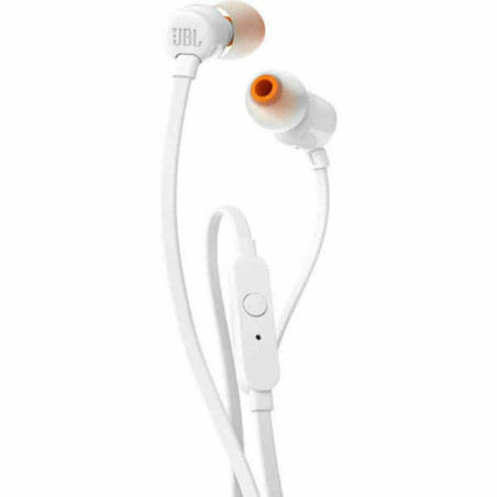 Headphones with Microphone JBL JBLT110WHT White