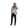 Costume for Adults My Other Me Grey M/L Gunman (4 Pieces)