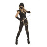 Costume for Adults My Other Me Ninja Black (5 Pieces)