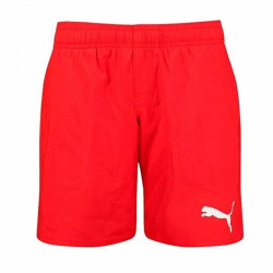 Men’s Bathing Costume Puma Swim Medium Length Red