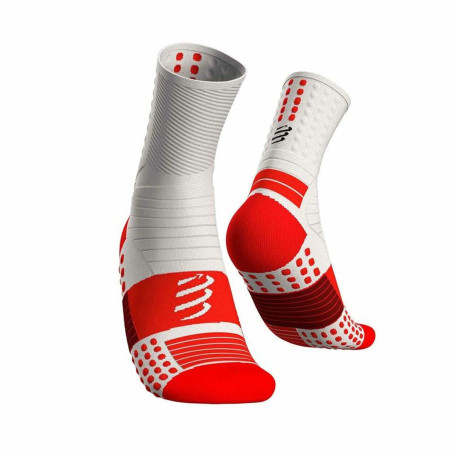 Sports Socks Compressport  Pro Marathon White