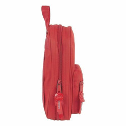 Backpack Pencil Case Sevilla Fútbol Club M747 Red 12 x 23 x 5 cm (33 Pieces)