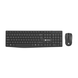 Keyboard and Mouse Natec NZB-1989 Black QWERTY Qwerty US